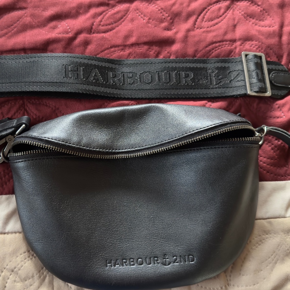 Harbour 2Nd Half Moon Leather Crossbody